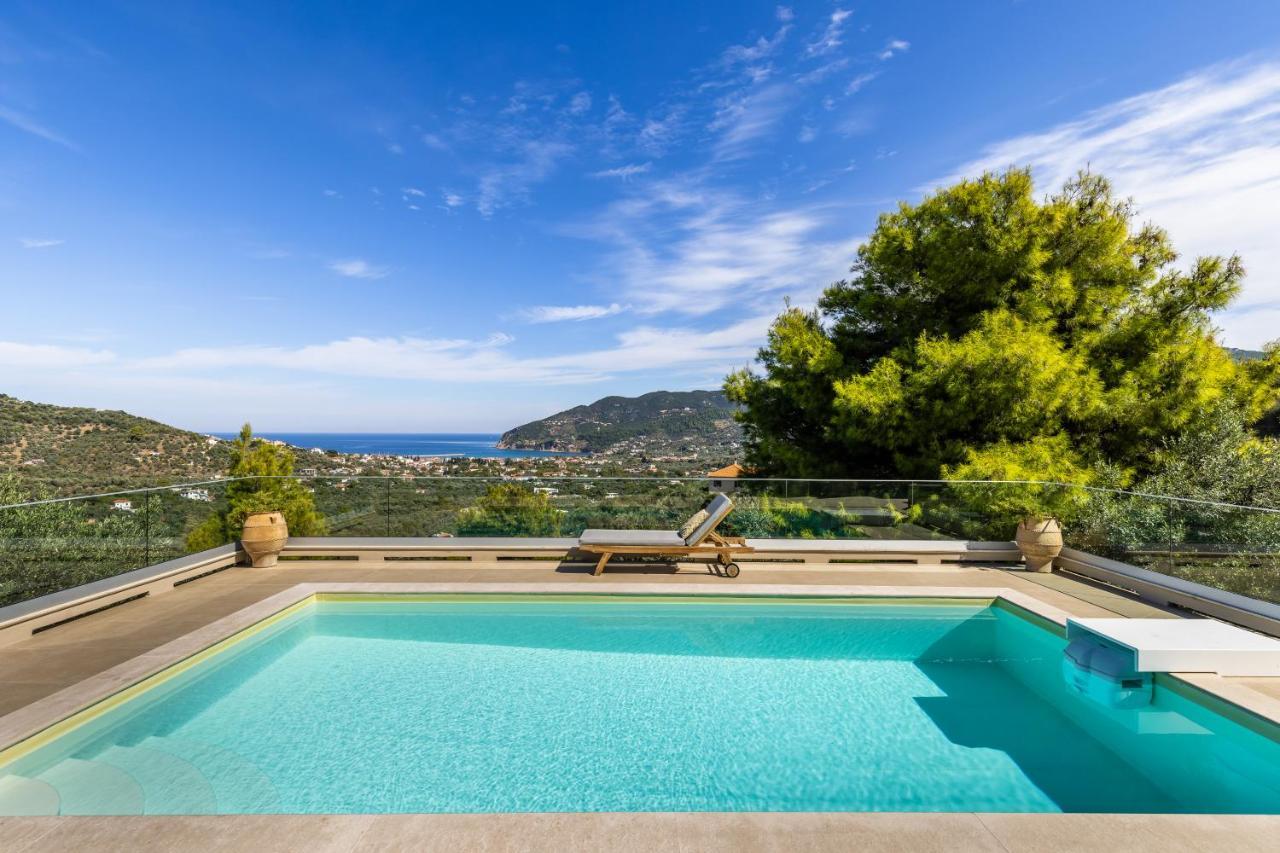 Villa Politimi Luxury Retreat Скопелос Екстер'єр фото