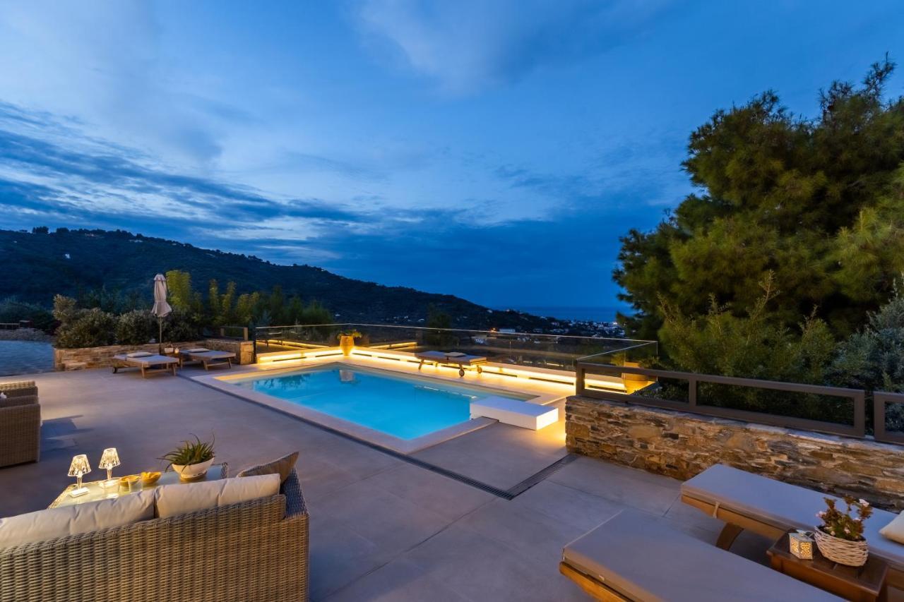 Villa Politimi Luxury Retreat Скопелос Екстер'єр фото