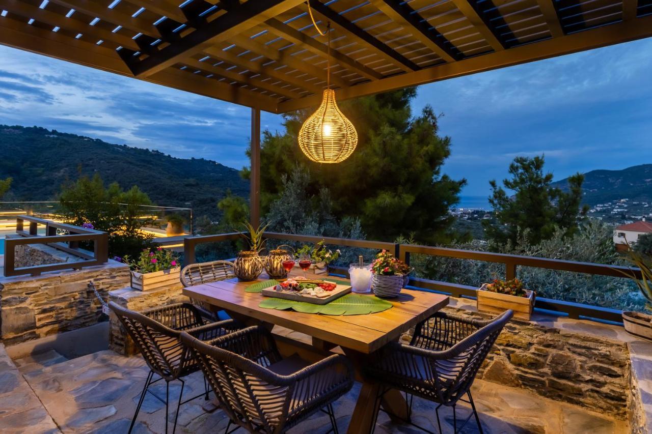 Villa Politimi Luxury Retreat Скопелос Екстер'єр фото