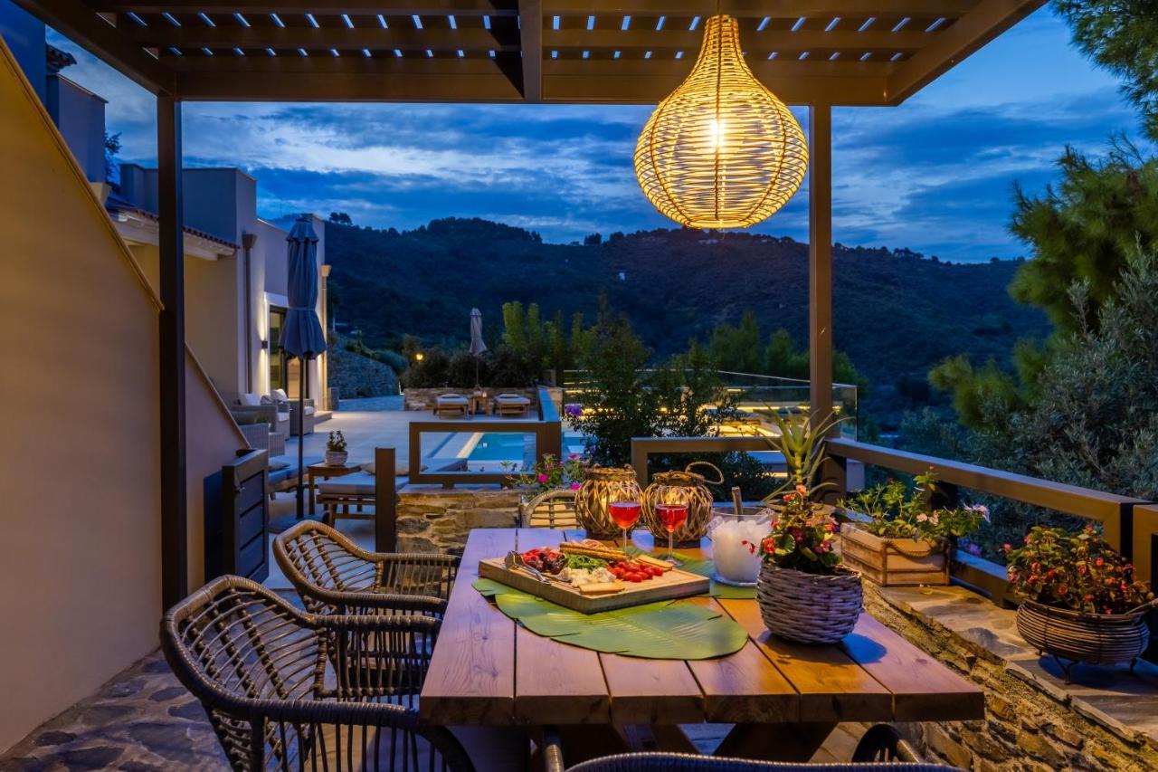 Villa Politimi Luxury Retreat Скопелос Екстер'єр фото