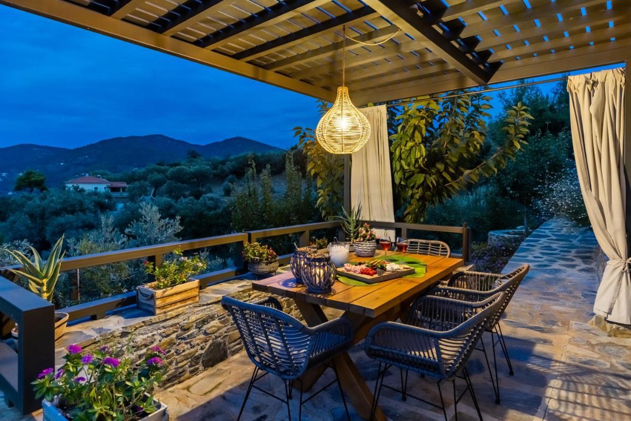 Villa Politimi Luxury Retreat Скопелос Екстер'єр фото